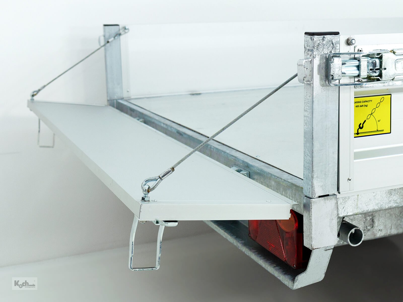 Anhänger typu Sonstige Heckkipper 155x305cm 2,0t|E-Pumpe (Ki12311666So), Neumaschine v Winsen (Luhe) (Obrázek 4)